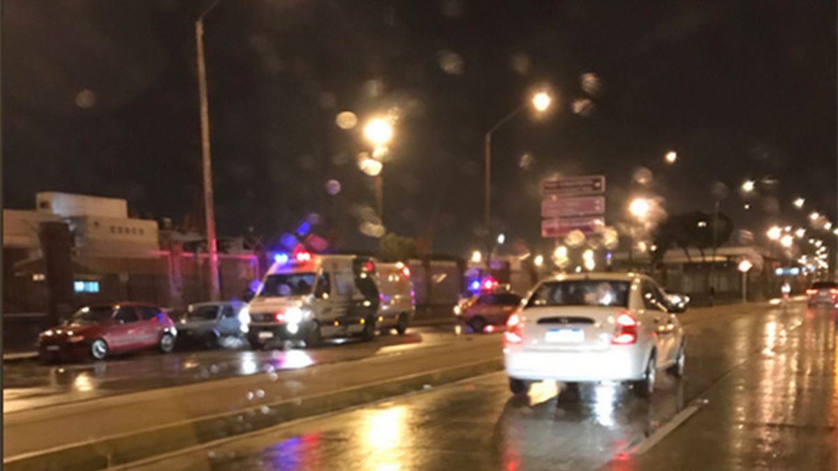 Choque M Ltiple En Rambla Portuaria Deja Dos Personas Politraumatizadas