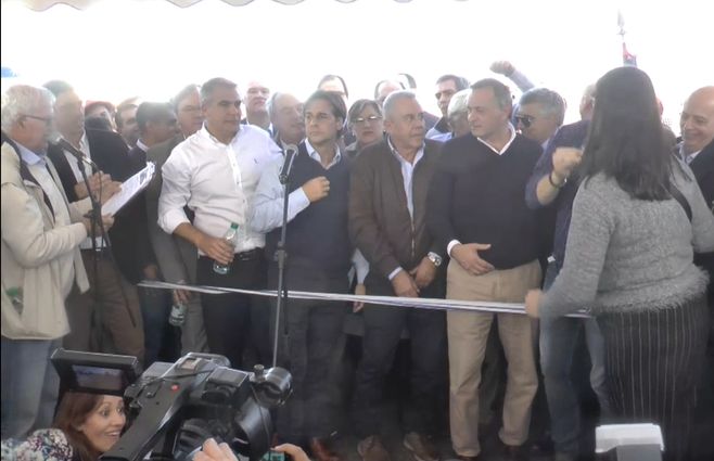 Inauguran Puente Entre Rocha Y Treinta Y Tres Con Presencia De Lacalle Pou