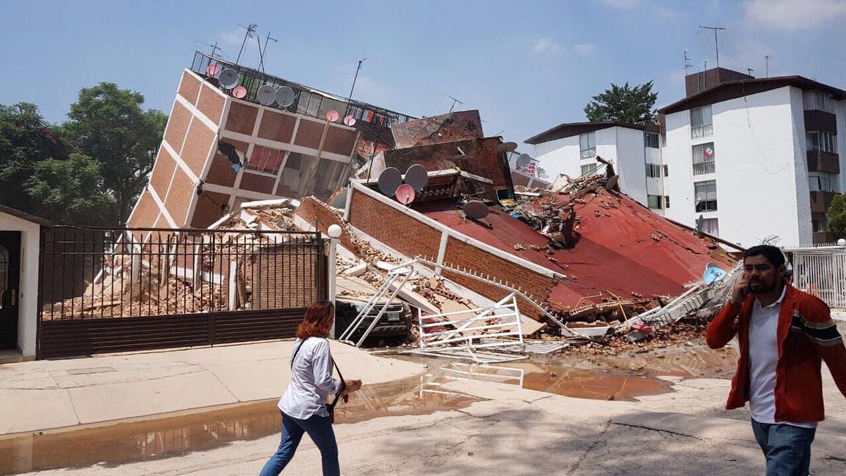 Uruguaya perdió todo cuando se derrumbó su edificio por el sismo en México