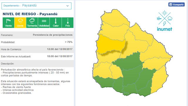 Tiempo Inumet 2024 cacbeniajan