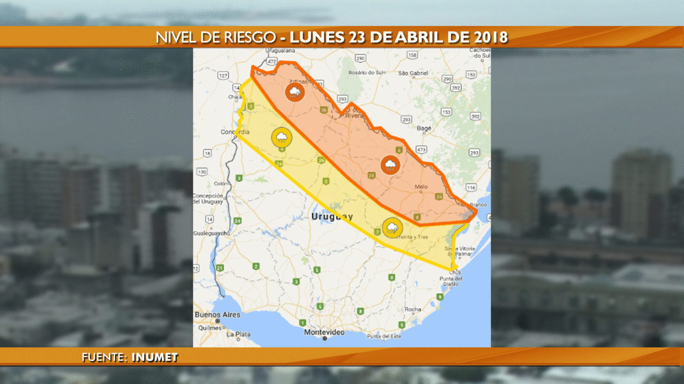 clima 23 de abril 2018