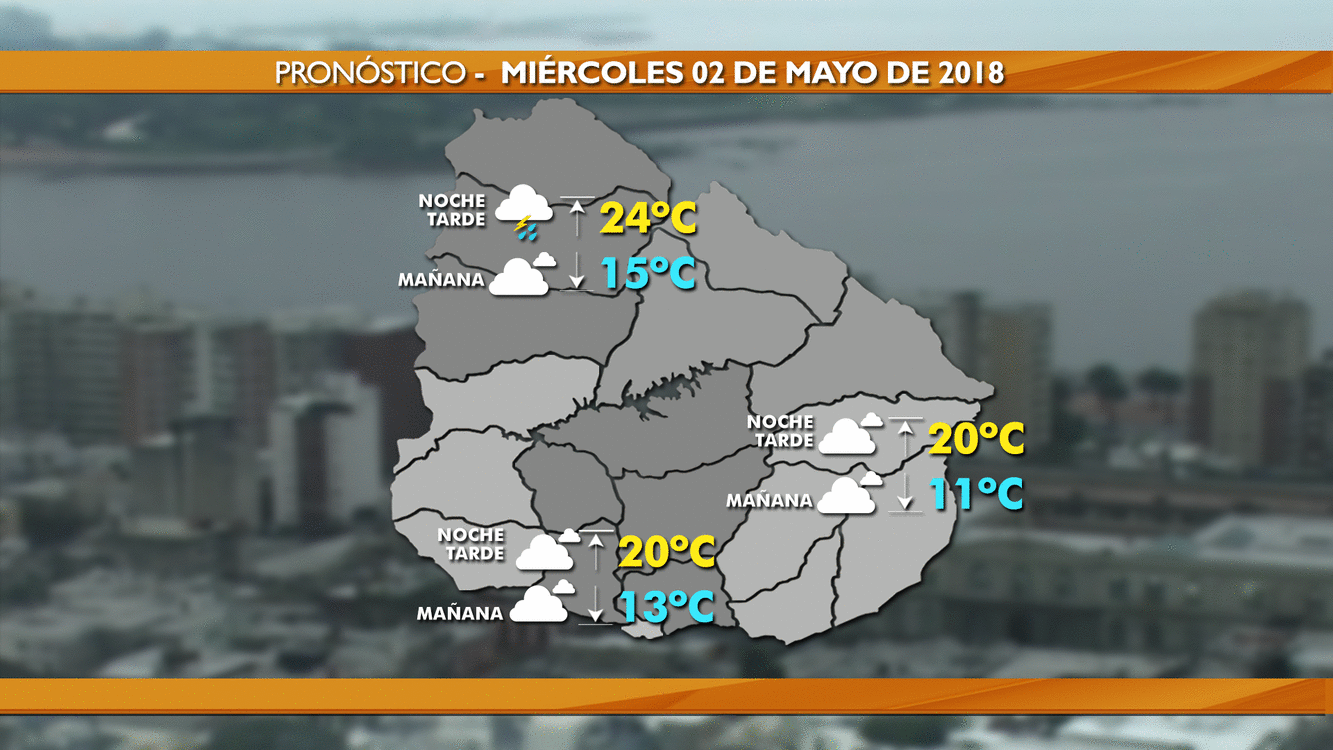 clima miercoles 2 de mayo 2018