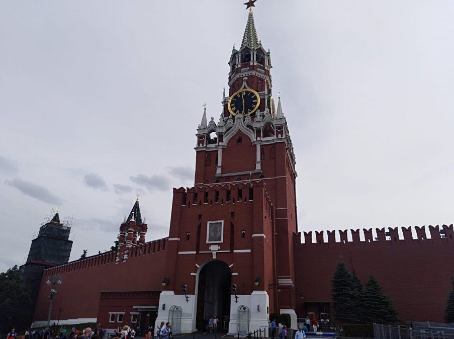 Torre Spasskaya (Torre del Salvador)torre principal del muro este del Kremlin. Torre Spasskaya (Torre del Salvador)torre principal del muro este del Kremlin.