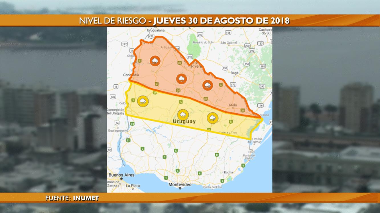 actualiza alerta jueves 30 de agosto