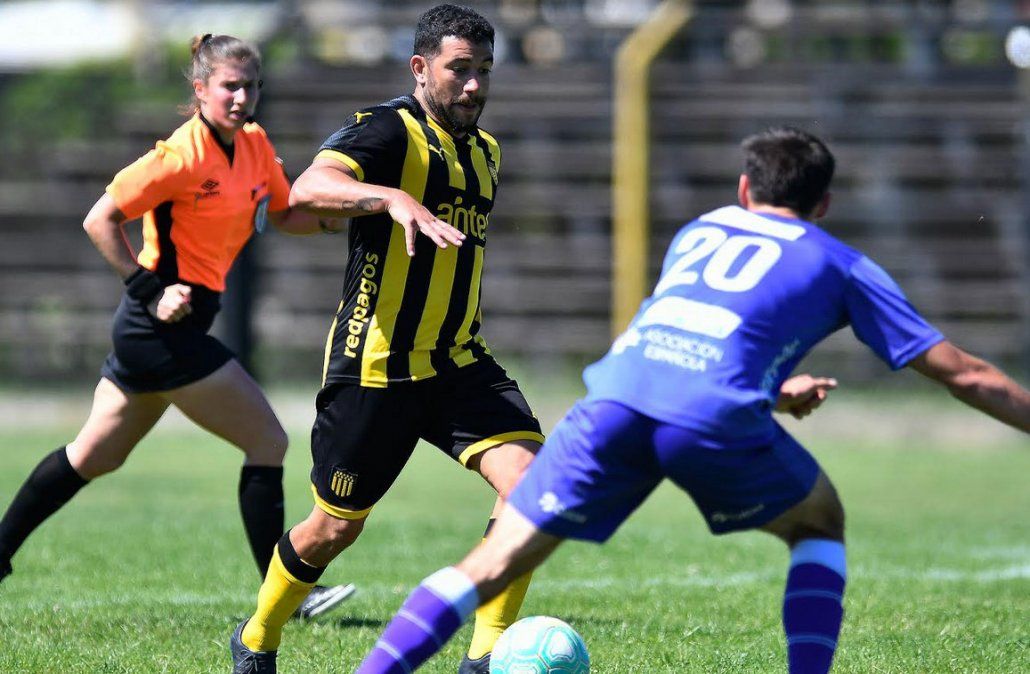 Gargano volvió a jugar ante la tercera de Fénix este martes. Se había lesionado a fines de marzo
