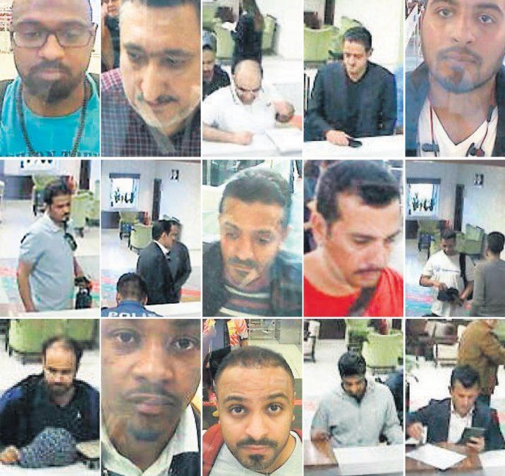 Los responsables del asesinato son varios. Aquí están algunos, según la Policía de Turquía.