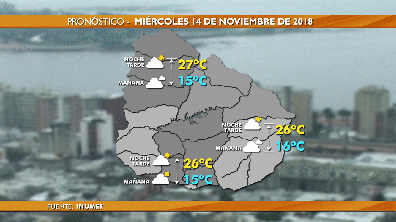 clima martes 13 noviembre 2018
