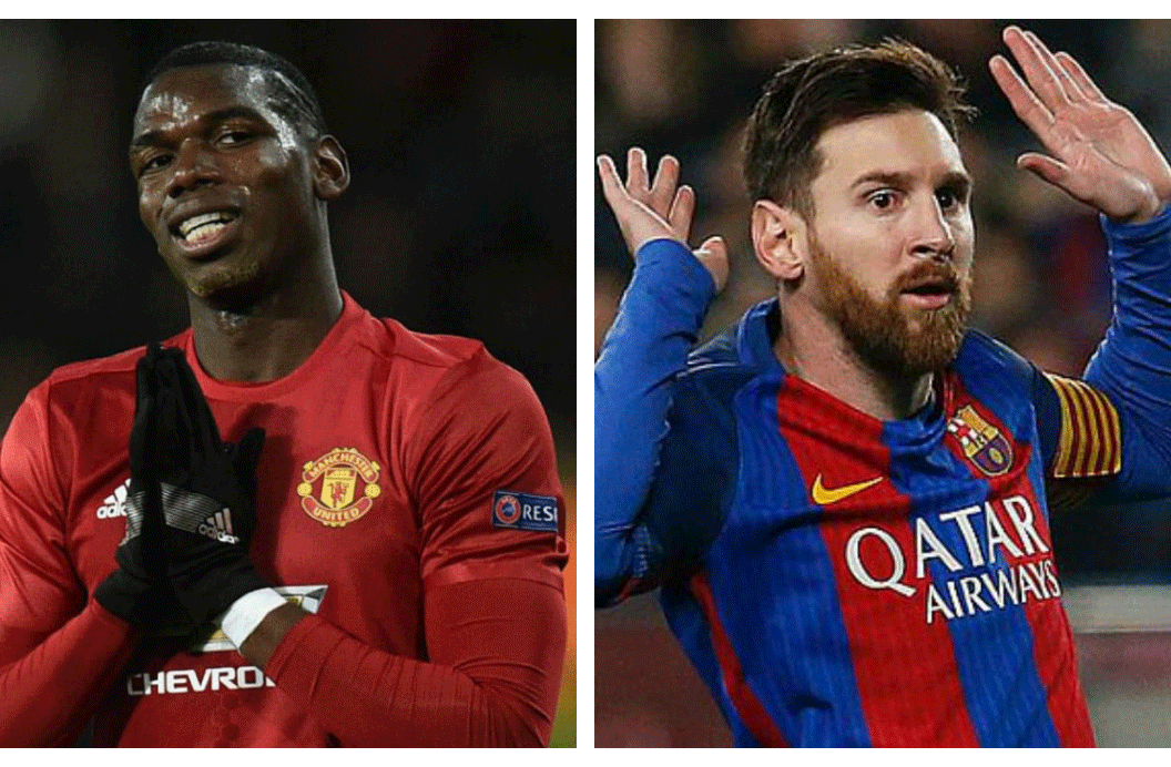 Paul Pogba y Lionel Messi se enfrentarán en Camp Nou el 9 de abril&nbsp;