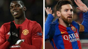 Paul Pogba y Lionel Messi se enfrentarán en Camp Nou el 9 de abril&nbsp;