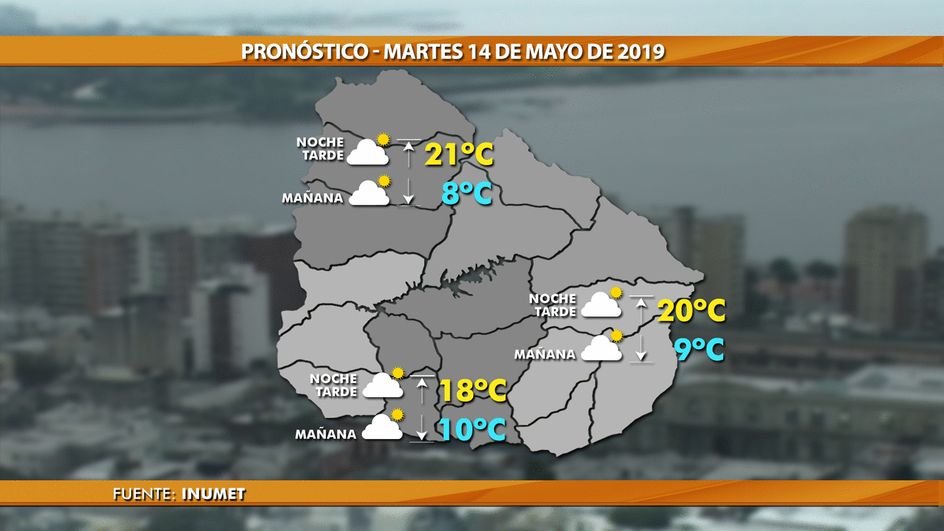 clima 13 de mayo 2019