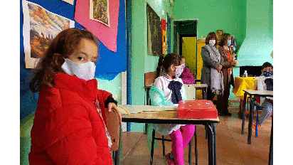 se retomaron las clases presenciales en escuelas y liceos