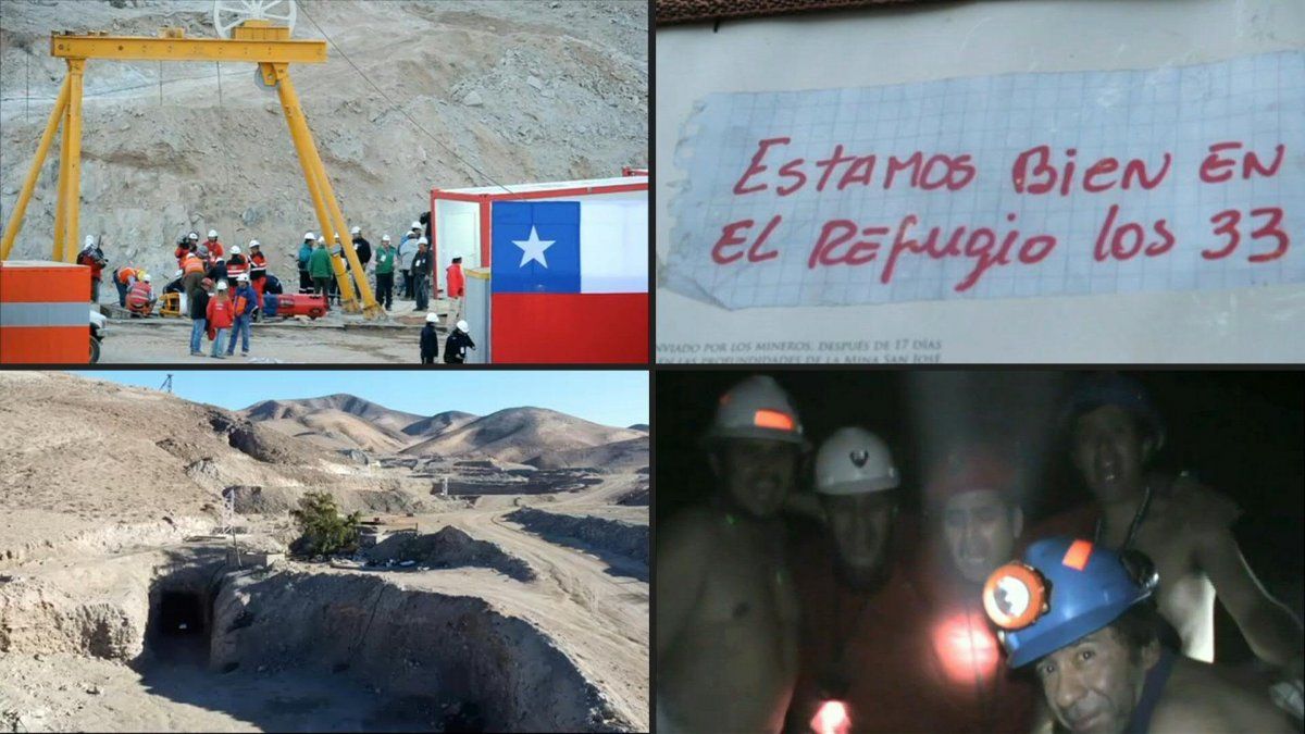 El rescate de los 33 mineros en Chile cumple 10 años de haber ...