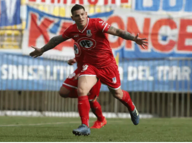 Carlos N&uacute;&ntilde;ez en su &eacute;poca de jugador en Uni&oacute;n La Calera, Chile&nbsp;