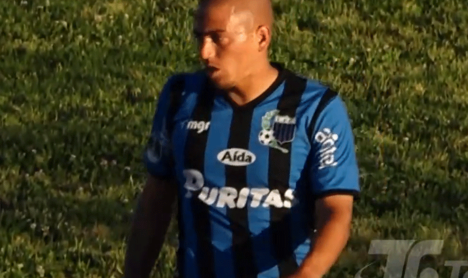 Almeida convirtió un gol de media distancia que parecía un centro pero tomó un raro efecto que descolocó a Washington Aguerre