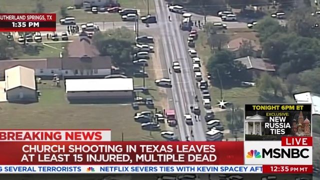 Más de 25 muertos y 30 heridos en un tiroteo en una iglesia de Texas