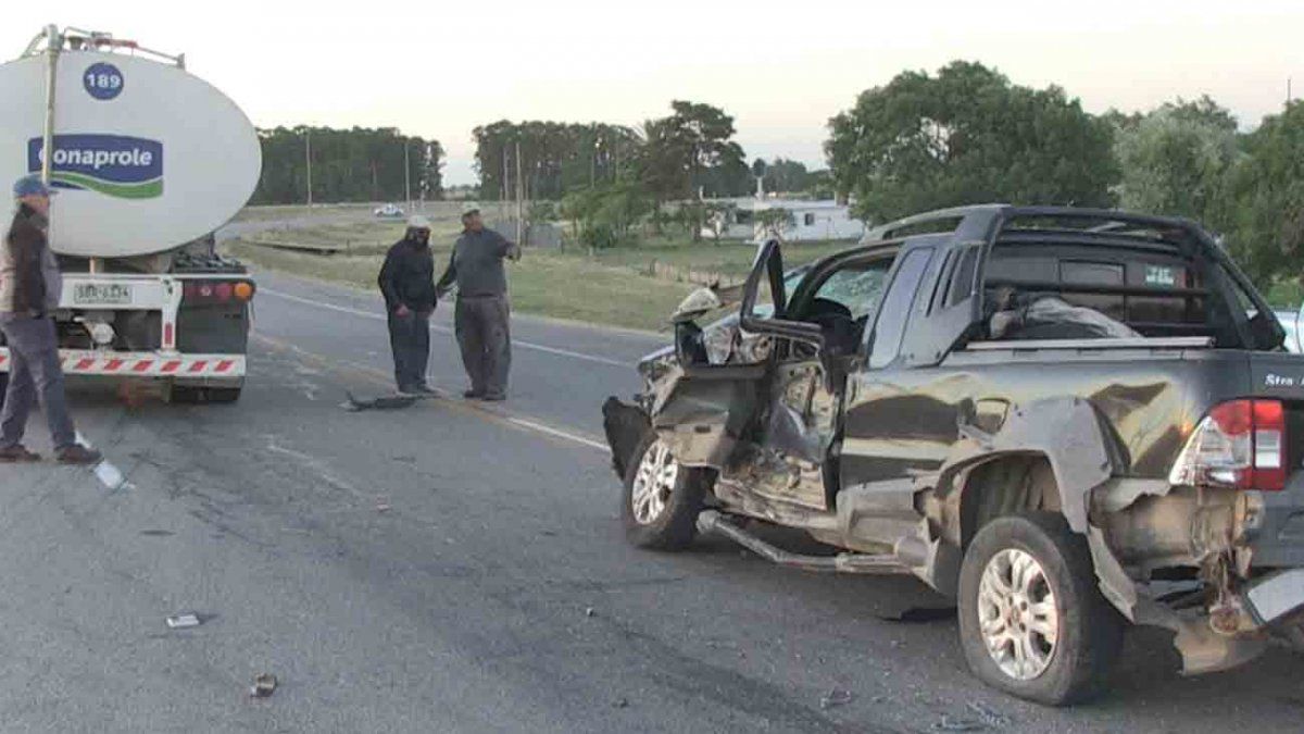 Conductor Alcoholizado Provoc Accidente Con Camin Cargado De Leche