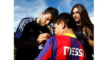Sabella apuesta por el tridente Messi-Kun-Higuaín