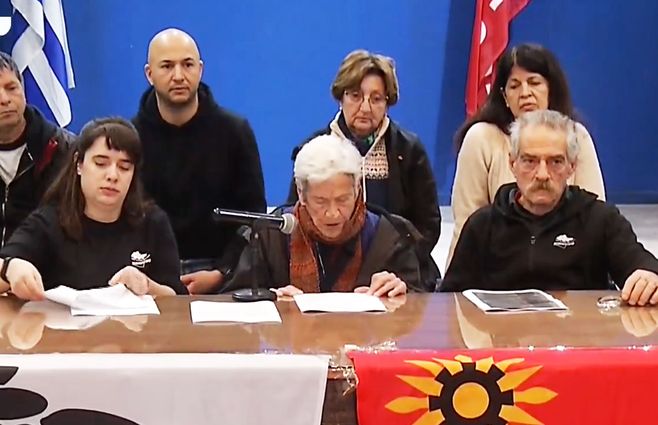Alba González en la conferencia de prensa por la Marcha del Silencio número 30, este miércoles 20 de mayo de 2026.