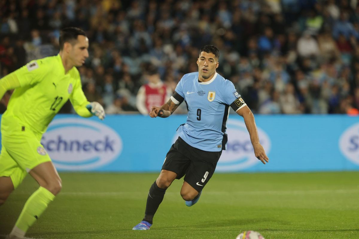 Último partido de Luis Suárez con la Celeste. Foto: Foco UY&nbsp;