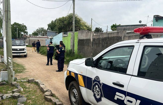 Foto: Mª Eugenia Scognamiglio, Subrayado. Cerro, donde fue baleado el bebé.