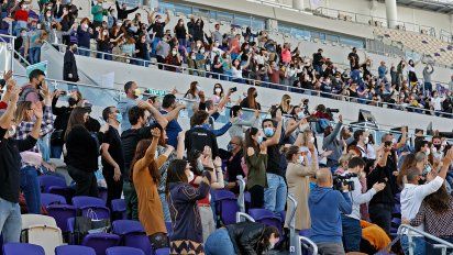 primer concierto al aire libre en tel aviv para espectadores vacunados