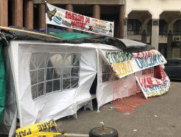trabajadores del sindicato del gas van 15 dias de huelga de hambre