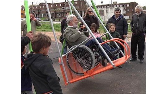 Intendencia inauguró segundo parque de juegos accesibles