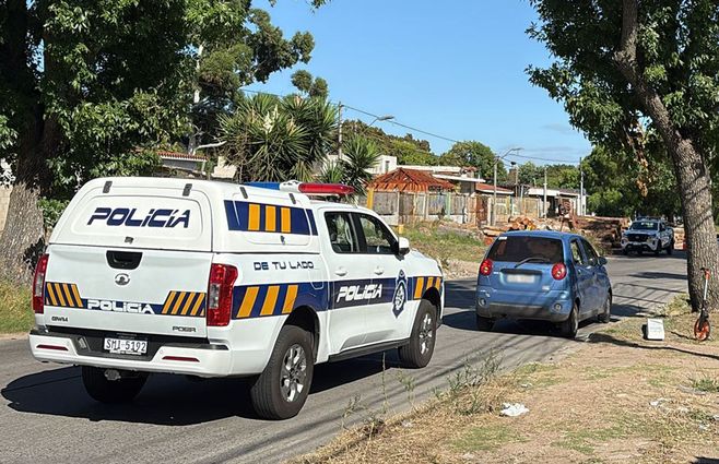 Foto: Subrayado. Escena de la balacera en Peñarol.
