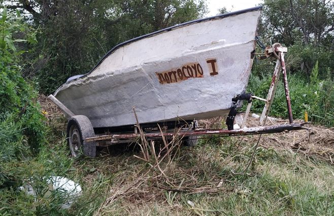 EMBARCACIÓN INCAUTADA