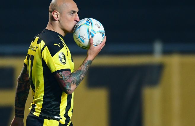 Nahuelpan lo buscó y encontró el gol.