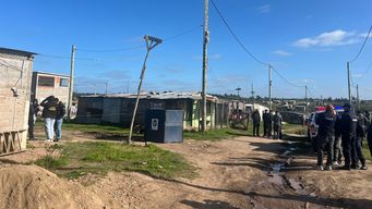 El lugar donde fue hallado el cuerpo del hombre, en Santa Catalina. Foto: María Eugenia Scognamiglio, Subrayado.
