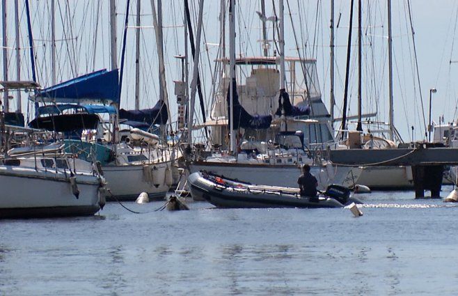 Foto: Subrayado. Prefectura en el Puertito del Buceo.
