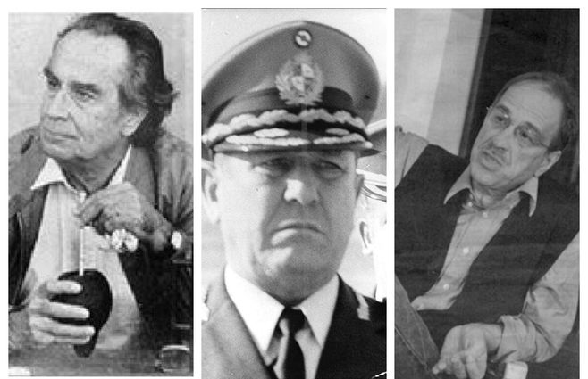 Ferreira Aldunate, Julio César Vadora y Hugo Cores.&nbsp;