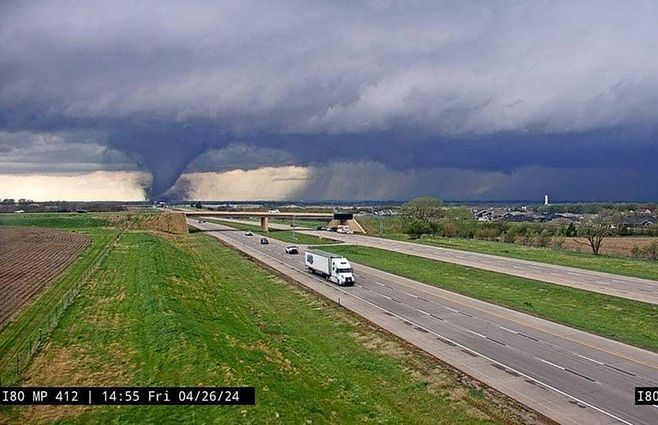 Foto: Handout / Nebraska Department of Transportation / AFP