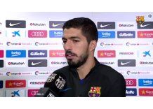 Suárez está muy contento por volver a jugar con su amigo Coutinho
