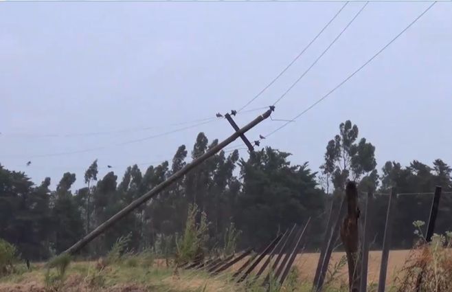 FORO: Daños en Río Negro tras el temporal del jueves 13.
