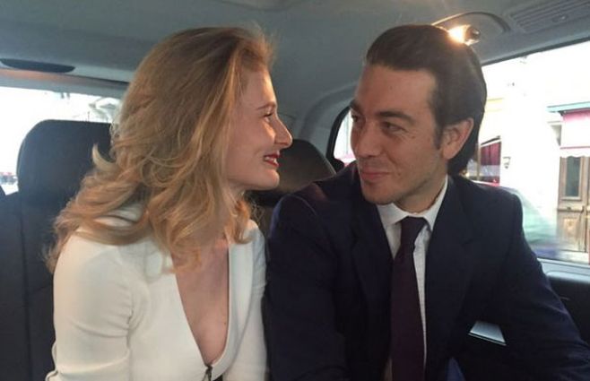Juan y Ekaterina se casaron en Skorpios. La boda fue cubierta por la prensa de farándula europea. 