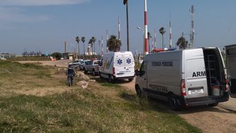 encuentran el cuerpo de una persona en el rio de la plata; fue en la zona de punta carretas