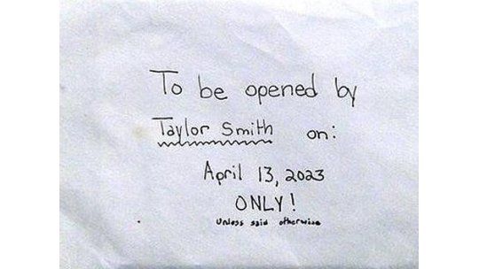 La carta que una niña fallecida se escribió a sí misma para 2023