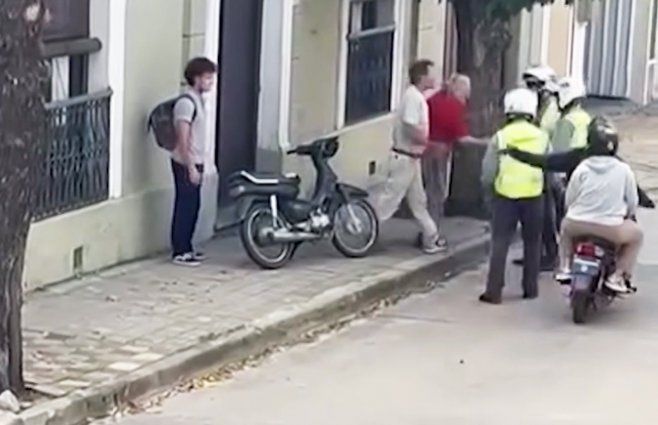 Caputura de video difundido por San José Ahora.