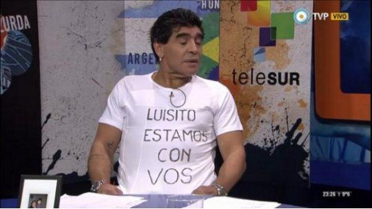 Maradona a la FIFA: ¿por qué no mandaron a Suárez a Guantánamo?