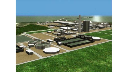 Planta de celulosa de Montes del Plata está pronta en un 70%