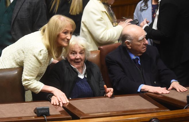 Celebración de los 100 años del Palacio Legislativo. Foto: Foco UY