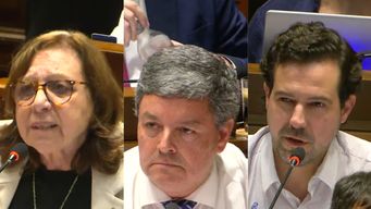 cruce entre oficialismo y oposicion con alusiones a mujica, la plata, la etica y la politica