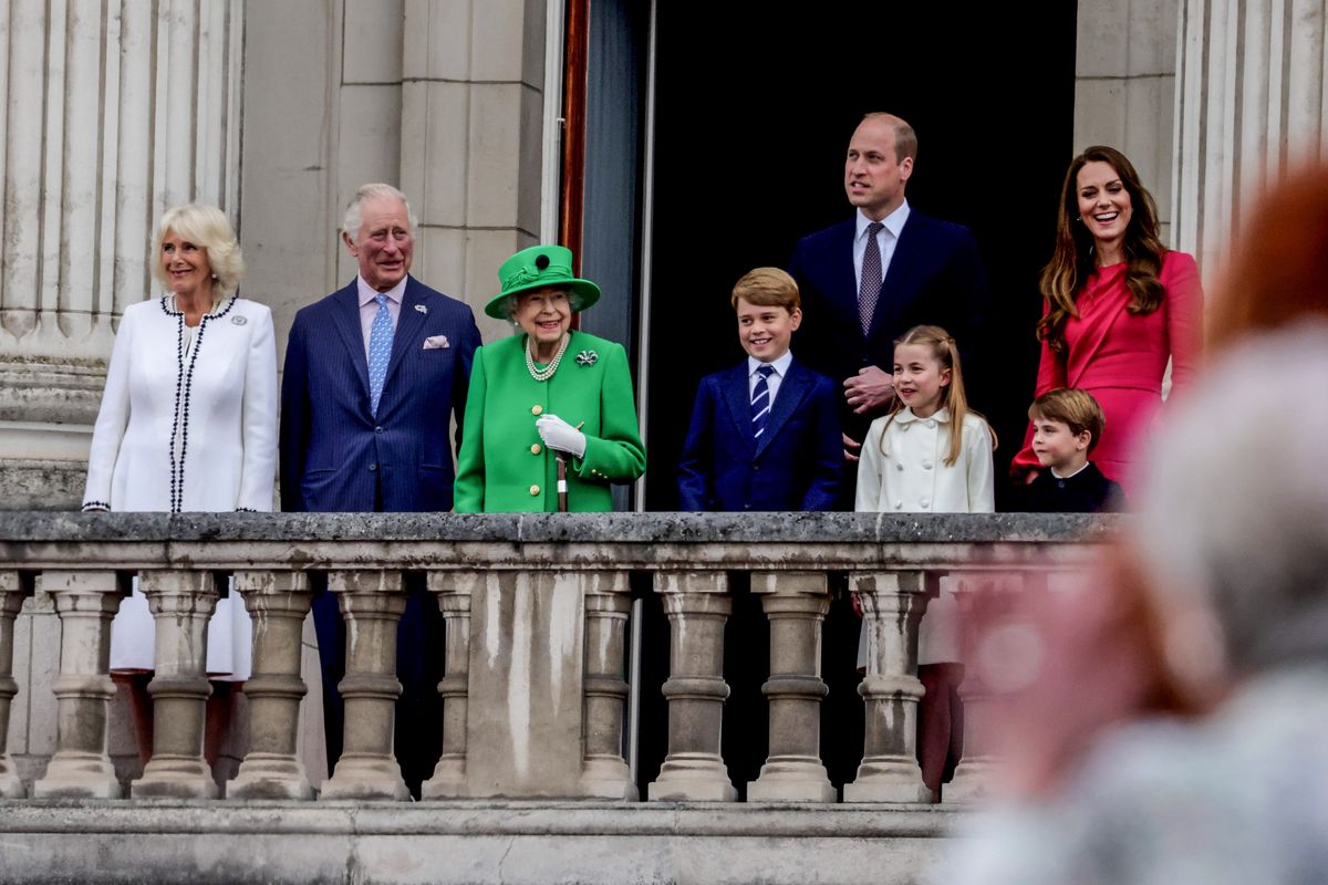 Desfile frente al Palacio de Buckingham Cuarta jornada de los festejos por el Jubileo de Platino de Isabel II, los 70 años en el trono de la monarca. Foto: Andrew Parsons / Number 10 / FocoUy