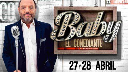 baby etchecopar llega a montevideo con el comediante