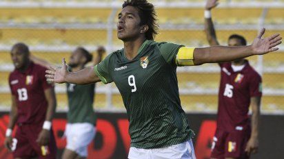 Marcelo Martins, goleador y capitán de Bolivia&nbsp;