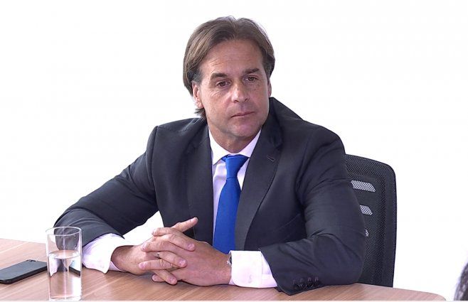 Luis Lacalle Pou, presidente de la República.