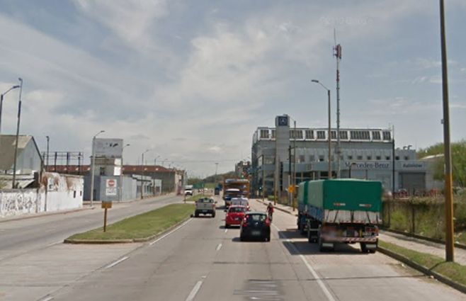 Rambla portuaria de Montevideo. Foto: captura de Google.