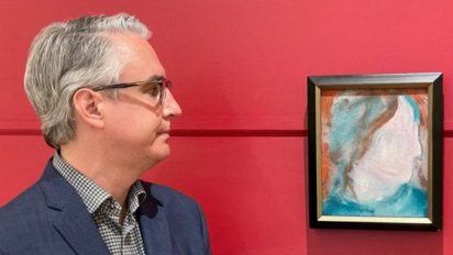 cuadro pintado por david bowie comprado a 4 dolares fue rematado en 87.600